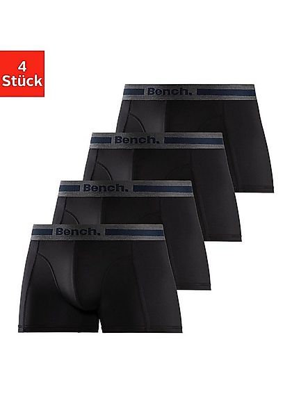 Bench. Boxer Boxershorts für Herren (Packung, 4-St) Unterhosen mit Overlock günstig online kaufen