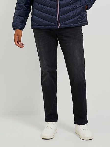 Jack & Jones Herren Jeans JJIGLENN JJFOX GE 147 Plussize - Slim Fit - Schwa günstig online kaufen