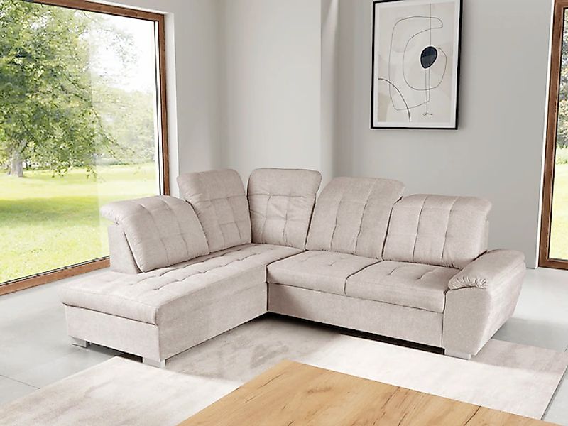 WERK2 Ecksofa »Brindisi, Multifunktion, bequem & komfortabel, Breite 263cm, günstig online kaufen