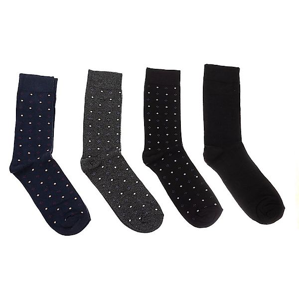 Kisses&love Kl2017h Socken 4 Paare EU 40-45 Black / Gray günstig online kaufen