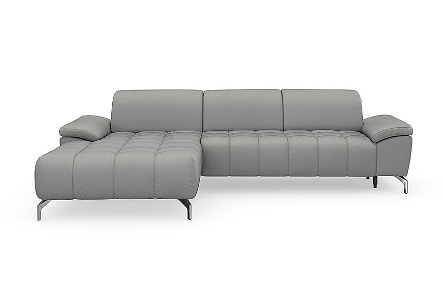 sit&more Ecksofa »Cool L-Form«, wahlweise mit Kopfteilverstellung und Vorzi günstig online kaufen