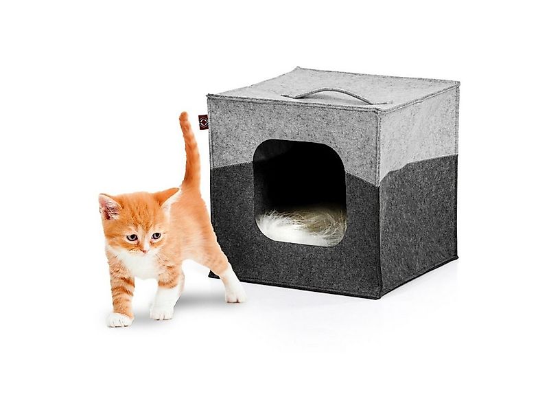 Canadian Cat Company Tierhöhle Katzenhöhle aus Filz, passend für IKEA Regal günstig online kaufen