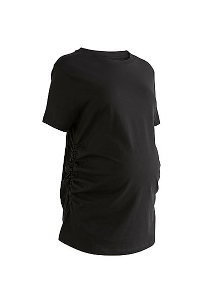 Next Umstandsshirt Seitlich gerafftes T-Shirt, Umstandsmode günstig online kaufen