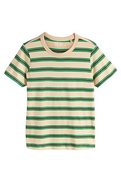 Next T-Shirt Essential Kurzarm-T-Shirt aus reiner Baumwolle (1-tlg) günstig online kaufen