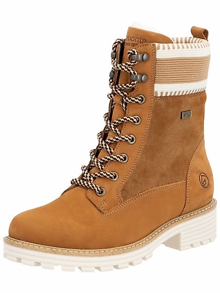 Remonte Schnürstiefelette "Remonte Stiefelette Veloursleder" günstig online kaufen