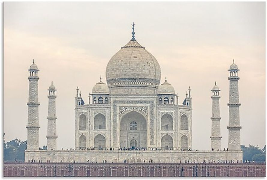 Artland Wandbild »Taj Mahal« Gebäude 1 Stk. tlg. als Alubild, Outdoorbild, günstig online kaufen