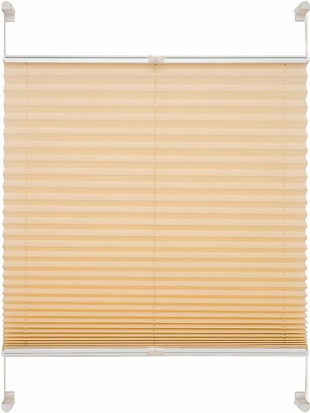 Liedeco Plissee »Klemmfix-Plissee verspannt« Lichtschutz ohne Bohren verspa günstig online kaufen