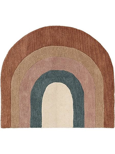 benuta Kinderteppich Rainbow, Sonderform, Höhe: 6 mm, Kunstfaser, Berber, E günstig online kaufen