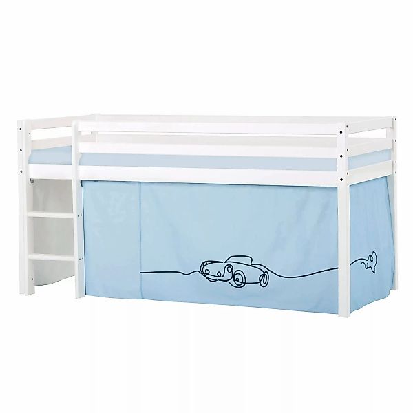 Hoppekids Hochbett "ECO Dream, Kinderbett, Spielbett, Halbhohes Bett aus Ma günstig online kaufen