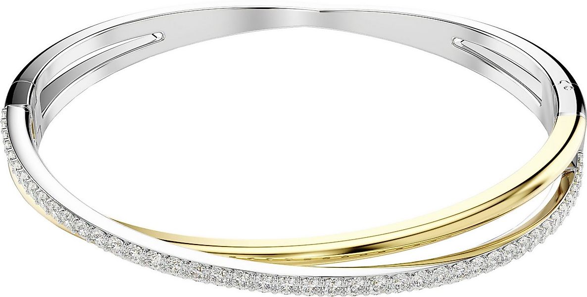 Swarovski Armreif Schmuck Geschenk Armschmuck Hyperbola, mit Swarovski® Zir günstig online kaufen