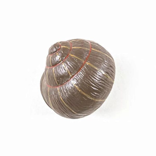 Wandhaken Snail Sleeping plastikmaterial bunt / Schnecke - Kunstharz - Sele günstig online kaufen