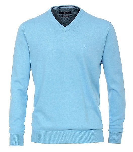 CASAMODA V-Ausschnitt-Pullover V-Ausschnitt PIMA-Baumwolle günstig online kaufen