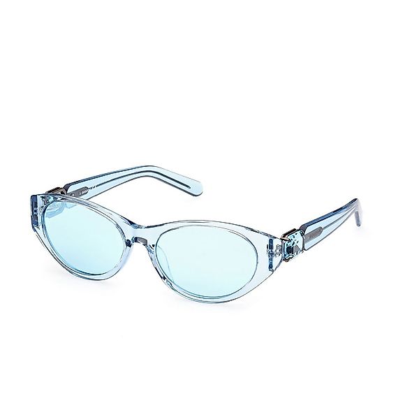Swarovski Sk0350-5584x Sonnenbrille 55 Shiny Light Blue günstig online kaufen