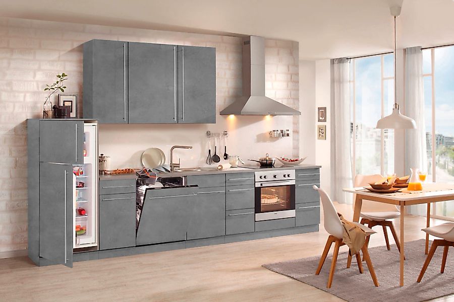 wiho Küchen Spülenschrank »Chicago« 110 cm breit, inkl. Tür/Sockel für Gesc günstig online kaufen