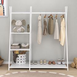 IDIMEX Kinderkleiderschrank LOTTE Kinderzimmer Garderobe mit günstig online kaufen