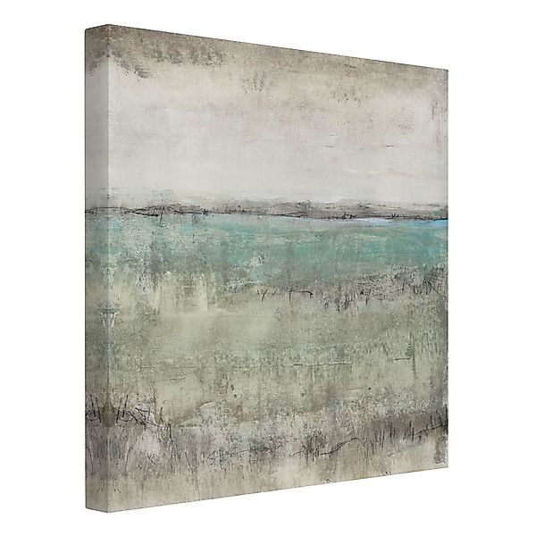 Bilderdepot24 Leinwandbild Abstrakt Modern Strand Horizont günstig online kaufen
