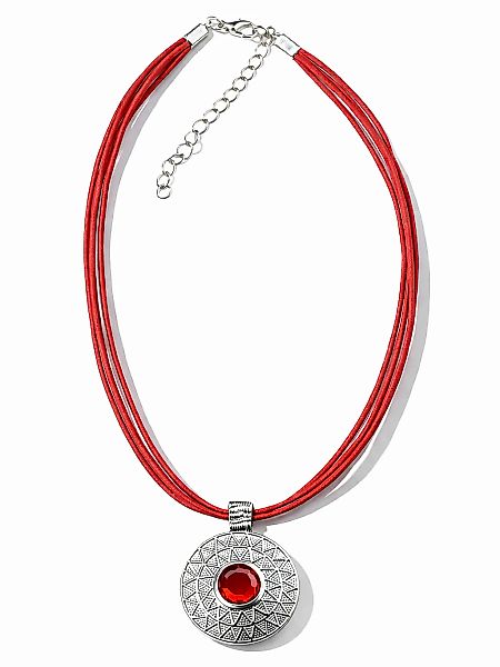 COLLEZIONE ALESSANDRO Kette mit Anhänger "Inka" mit rundem Anhänger günstig online kaufen