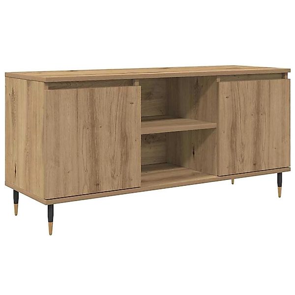 vidaXL TV-Schrank Artisan-Eiche 104 x 35 x 50 cm Holzwerkstoff 881930 günstig online kaufen