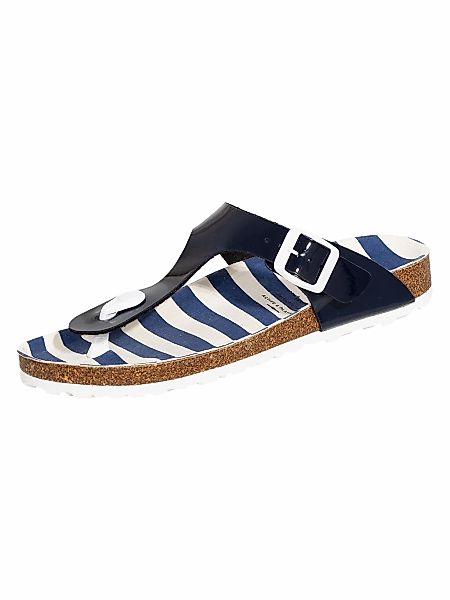 Lico Pantolette "Freizeitschuhe Lico Bioline Zehenpantolette blau" günstig online kaufen