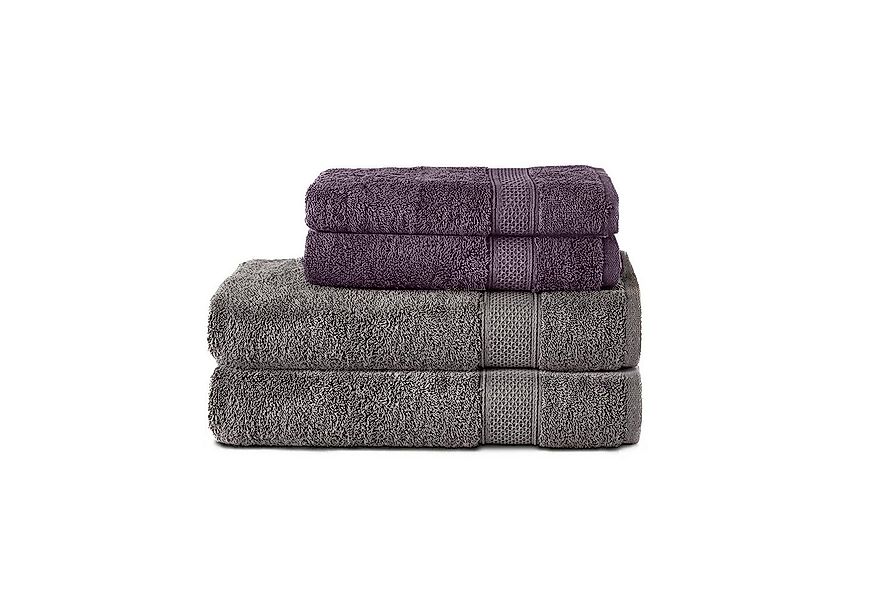Komfortec Handtuch Set Handtuch Set 100% Baumwolle, 4&6 Teilig, Handtücher günstig online kaufen