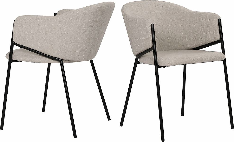 SIT Armlehnstuhl (Set) 2 Stk. Strukturstoff Oeko-Tex zertifiziert günstig online kaufen