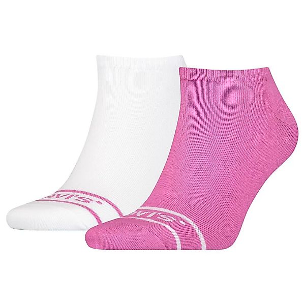 Levi´s ® Low Cut Sport Socken 2 Paare EU 35-38 Dahlia Purple günstig online kaufen