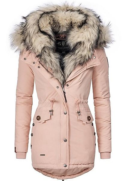 Navahoo Wintermantel "Sweety", Winterparka mit 2 Kunstpelz-Kapuzen günstig online kaufen