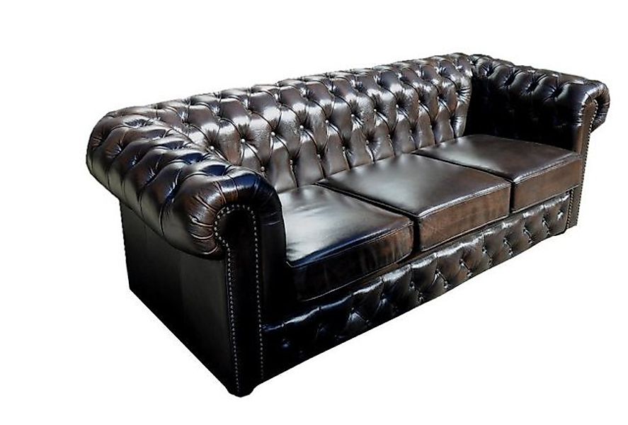 Xlmoebel Sofa Dreisitzer Chesterfield-Sofa Napoli Polstergarnitur Cromer 2. günstig online kaufen