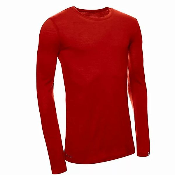 Kaipara - Merino Sportswear Langarmshirt Merino Longsleeve Herren Slimfit 1 günstig online kaufen