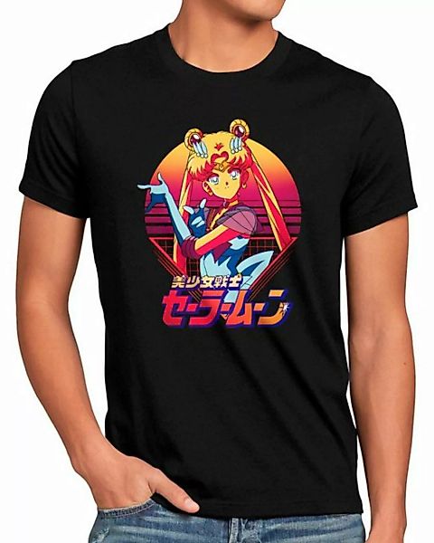 style3 Print-Shirt Herren T-Shirt Pretty Soldier sailor moon anime manga co günstig online kaufen