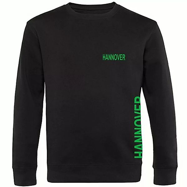 multifanshop Sweatshirt Hannover - Brust & Seite - Pullover günstig online kaufen