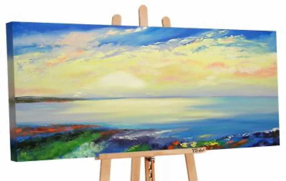 YS-Art™ "Gemälde Acryl ""Wunderschöner Morgen"" handgemalt auf Leinwand 115 günstig online kaufen