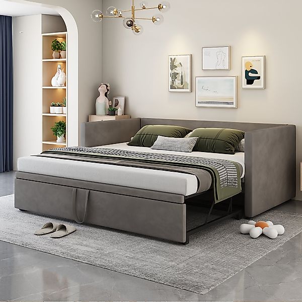 HAUSS SPOLE Schlafsofa 90/180x200 cm Ausziehbares günstig online kaufen