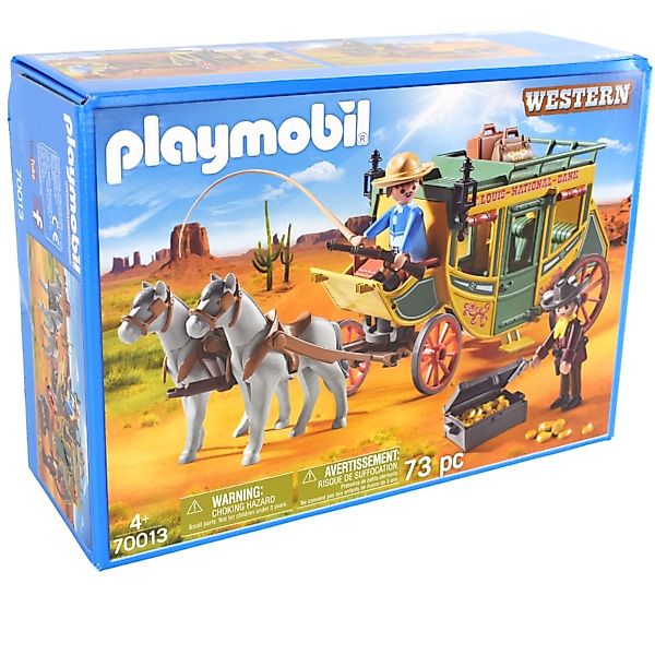 Playmobil® Western 70013 Geldtransport als Kutsche günstig online kaufen