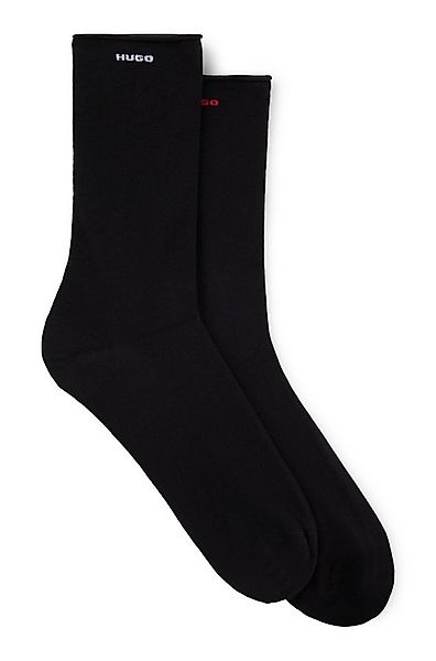 HUGO Freizeitsocken 2P RS UNI CC W (Packung, 2-Paar, 2er Pack) mit gerollte günstig online kaufen