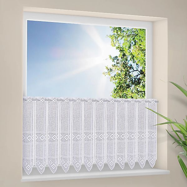 Gerster Scheibengardine "PAULINA" Stangendurchzug 1 Stk. tlg. günstig online kaufen