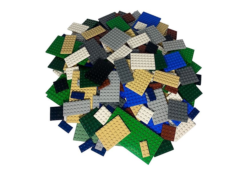 LEGO® LEGO® Platten Bauplatten Bunt Gemischt NEU! Menge 25x Spielbausteine, günstig online kaufen