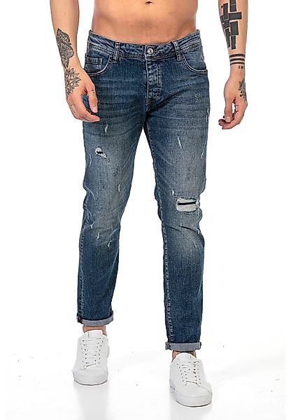 RedBridge Slim-fit-Jeans im Used Look mit günstig online kaufen