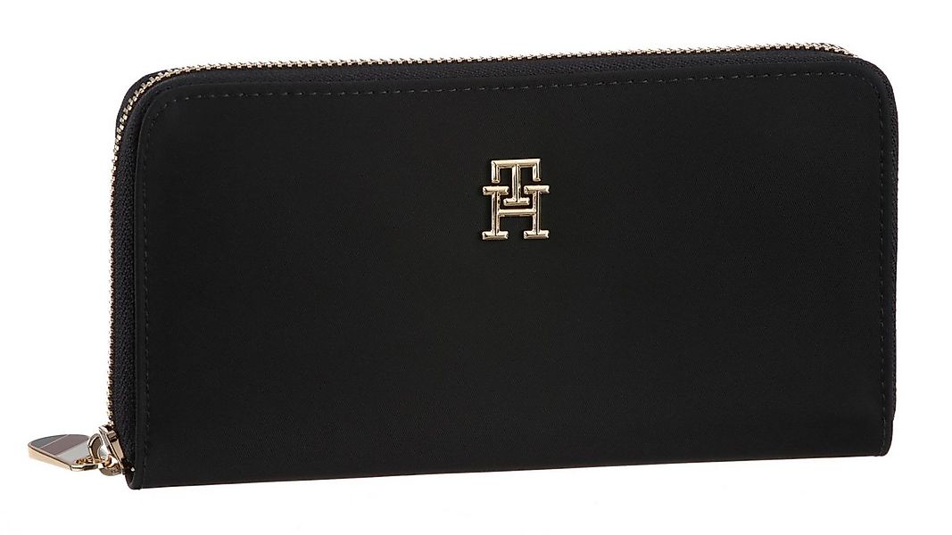 Tommy Hilfiger Geldbörse POPPY NEW LARGE ZA WALLET, mit goldfarbenen Detail günstig online kaufen