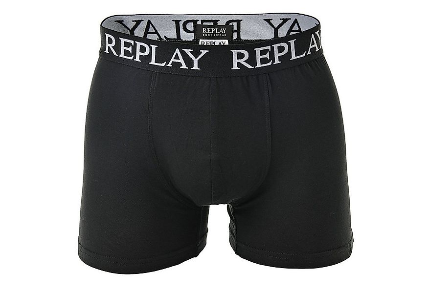Replay Boxer Herren Boxershort 3er Pack Baumwollmischung (Packung, 3er Pack günstig online kaufen