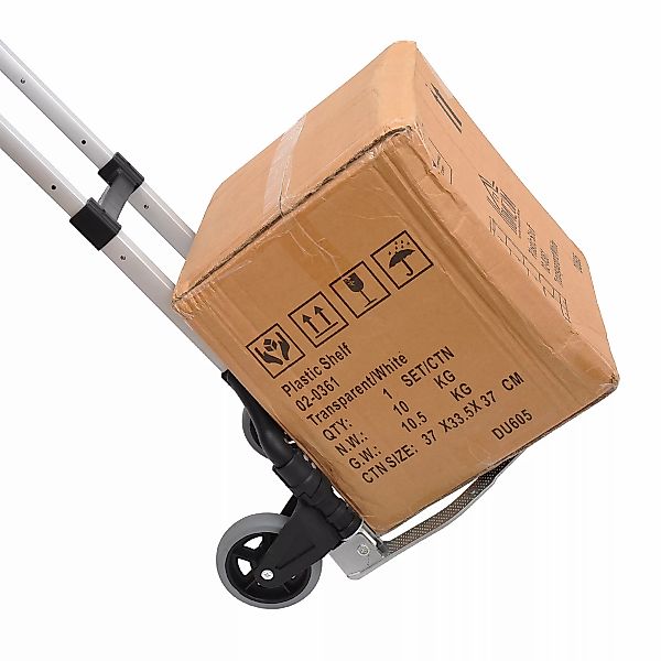 HOMCOM Alu Sackkarre Transportkarre klappbar Handkarre Stapelkarre Aluminiu günstig online kaufen