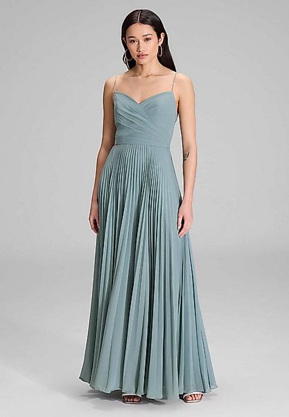 Hey Kyla Abendkleid - Chiffonkleid mit Plisseerock Taillierter Schnitt mit günstig online kaufen