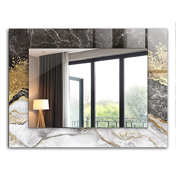 Tulup Dekospiegel Modern Spiegel mit Aufdruck, günstig online kaufen