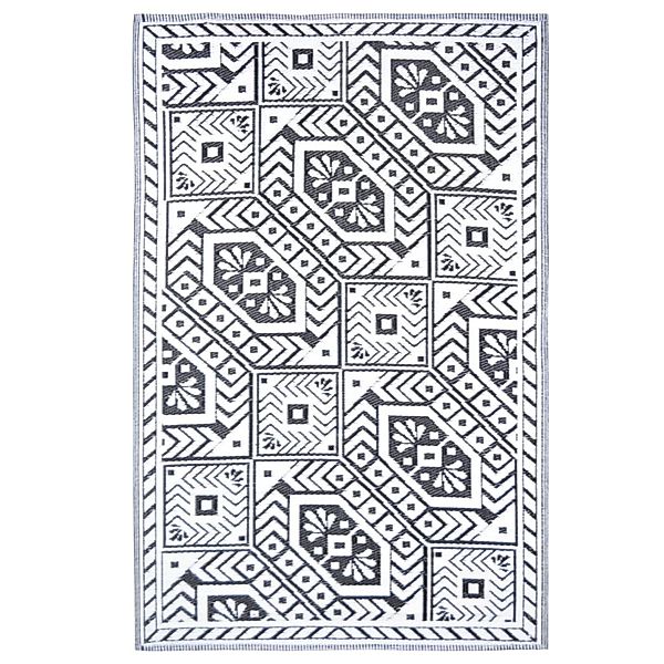 Esschert Design Outdoorteppich 182x122 Cm Rautenmuster 658369 günstig online kaufen