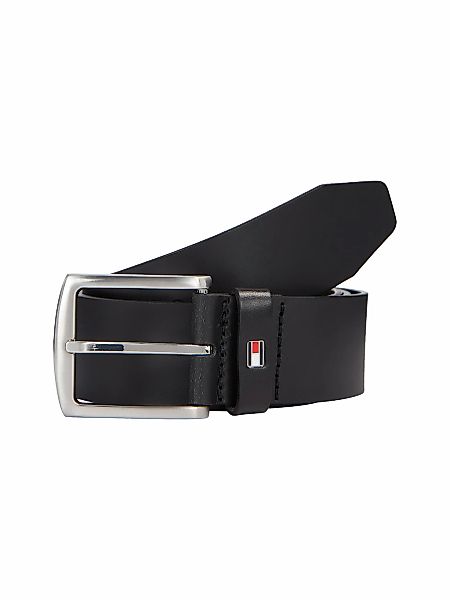 Tommy Hilfiger Ledergürtel "New Denton 4 cm", NEW DENTON BELT mit Flag-Logo günstig online kaufen
