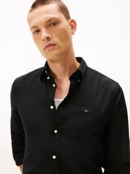 Tommy Hilfiger Langarmhemd FLEX FLANNEL SOLID günstig online kaufen