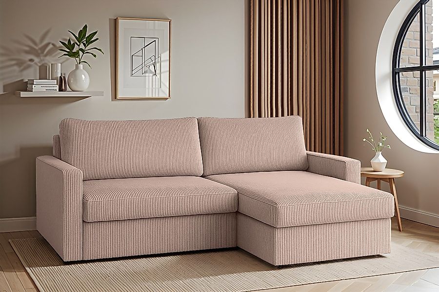 Fun Möbel Ecksofa Schlafsofa Sofa BENDIK günstig online kaufen
