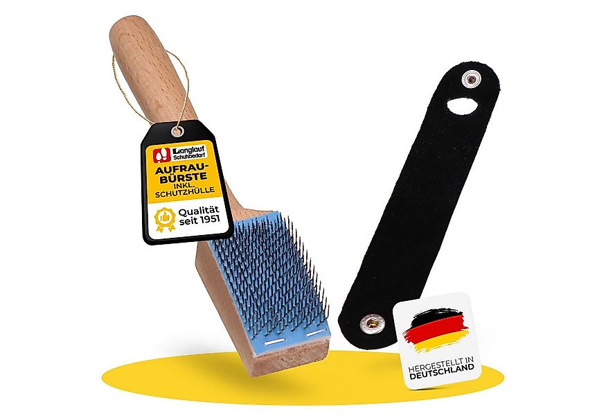 Langlauf Schuhbedarf Aufraubürste für Tanzschuhe mit Chromledersohle - Tanz günstig online kaufen