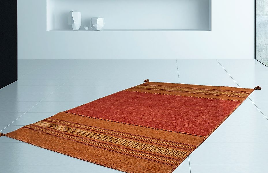 Kayoom Teppich »Alhambra 335«, rechteckig, 5 mm Höhe, Maschinell gewebter F günstig online kaufen
