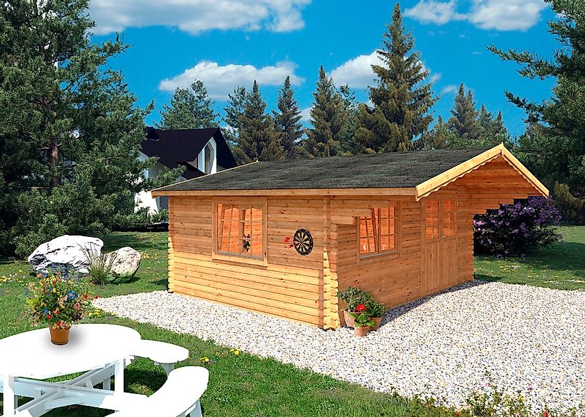 Palmako Gartenhaus "Sally", 19,1 qm günstig online kaufen